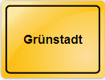 Gruenstadt_Schild